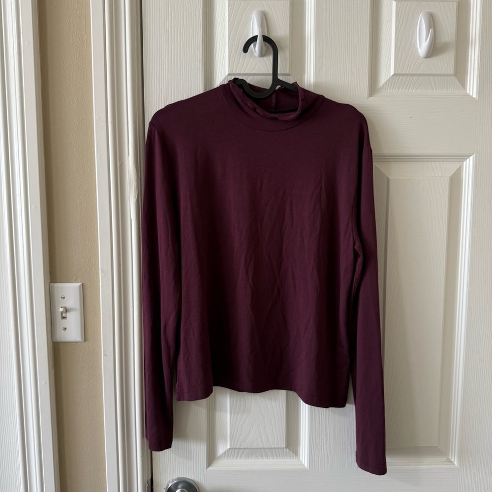 Jackson Rowe Align Modal Turtleneck Size Small